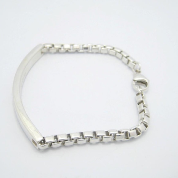 SOLD ELSEWHERE - Authentic Tiffany & Co. 2004 Venetian Link 925 ID Bracelet - Picture 3 of 6